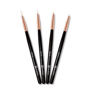 Set de 4 pinceles liner bluesky