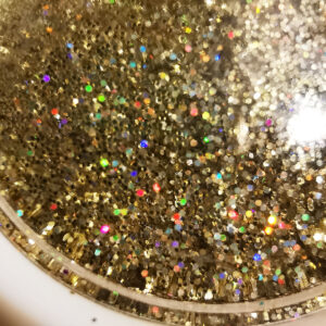 Glitter Dorado Holográfico