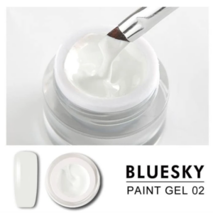 Gel Paint Blanco Bluesky