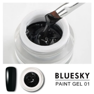 Gel Paint Negro Bluesky